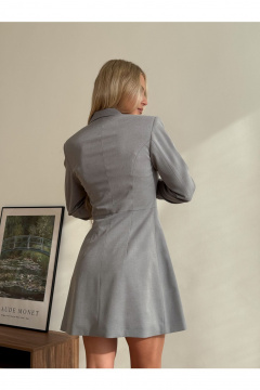 Платье THE.WOMAN 0372 серый - фото 4