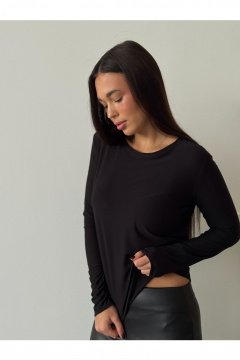 Блуза THE.WOMAN 0367 черный - фото 3