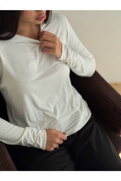 Блуза THE.WOMAN 0367 белый - фото 3