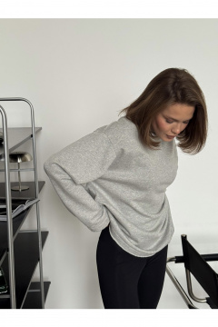 Джемпер THE.WOMAN 0370 серый - фото 1