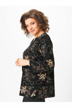 Джемпер Zlata 4444 цветы - фото 5