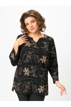 Джемпер Zlata 4444 цветы - фото 1