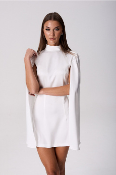 Платье Lady Line 1425 белый - фото 4