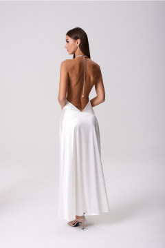 Платье Lady Line 1625 молочный - фото 5