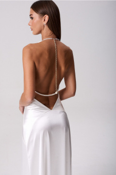 Платье Lady Line 1625 молочный - фото 4