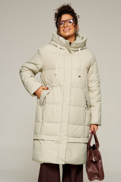 Пальто Beautiful&Free 8022 фисташковый - фото 1