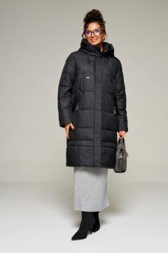 Пальто Beautiful&Free 8022 черный - фото 2