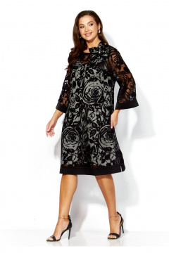 Платье TAiER 1390 черный - фото 2