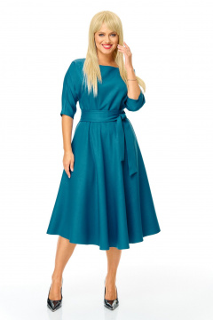 Платье T&N 7624 темная-бирюза - фото 2