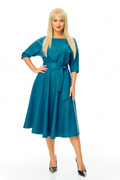 Платье T&N 7624 темная-бирюза - фото 1