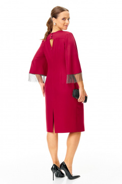 Платье T&N 7705 рубин - фото 4