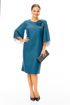 Платье T&N 7705 синий_морской - фото 2