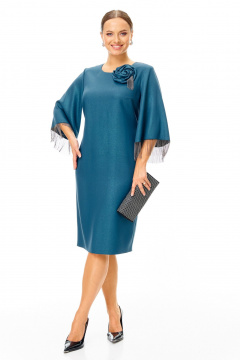 Платье T&N 7705 синий_морской - фото 1