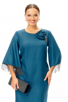 Платье T&N 7705 синий_морской - фото 4