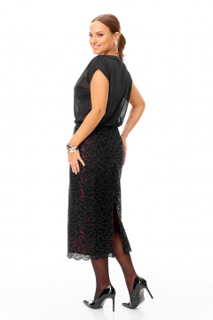 Юбка T&N 7706Ю черный - фото 4