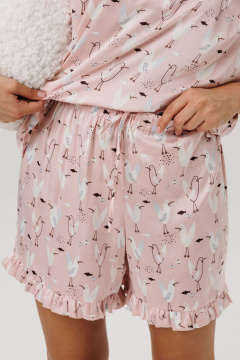 Джемпер, шорты Anelli 1749 клубничный_маршмеллоу - фото 5