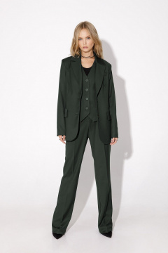 Брюки, жакет, жилет PiRS 4956 хаки - фото 1