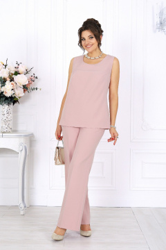 Блуза, брюки, кардиган Ninele 6071 розовый - фото 5