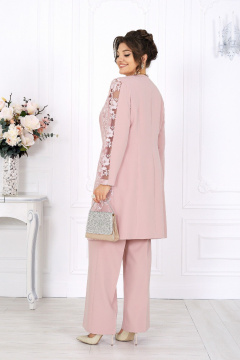 Блуза, брюки, кардиган Ninele 6071 розовый - фото 3