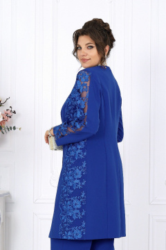 Блуза, брюки, кардиган Ninele 6071 василек - фото 5