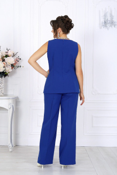 Блуза, брюки, кардиган Ninele 6071 василек - фото 3