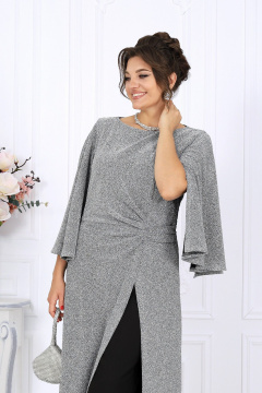 Брюки, туника Ninele 6084 серебро - фото 2