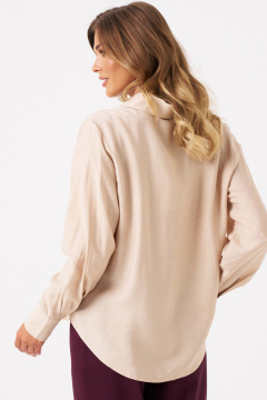 Блуза Панда 103044 бежевый - фото 5