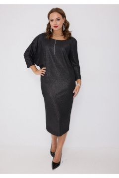 Платье Твой имидж 2278 черный - фото 5