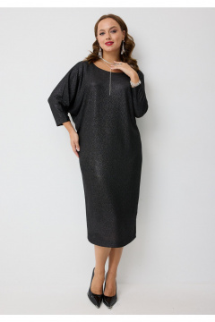 Платье Твой имидж 2278 черный - фото 4