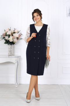 Сарафан Ninele 7443 синий - фото 1