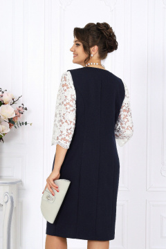 Сарафан Ninele 7443 синий - фото 4