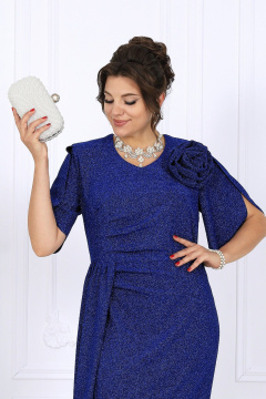 Платье Ninele 7509 василек - фото 5