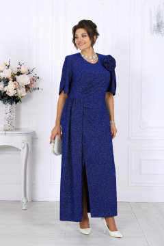 Платье Ninele 7509 василек - фото 2
