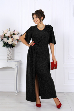 Платье Ninele 7509 черный - фото 4