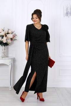 Платье Ninele 7509 черный - фото 2