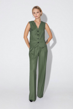 Брюки, жакет, жилет PiRS 5031 зеленый - фото 3