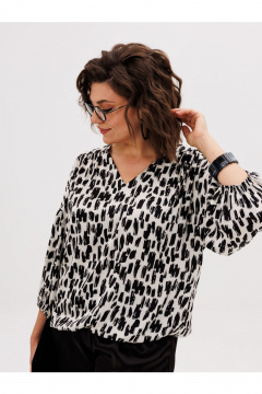 Блуза Anelli 1676.1 сафари_шелк - фото 4