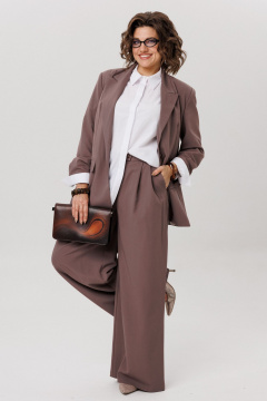 Брюки, жакет Anelli 1742 масала_чай - фото 2