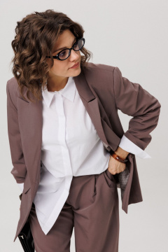 Брюки, жакет Anelli 1742 масала_чай - фото 4