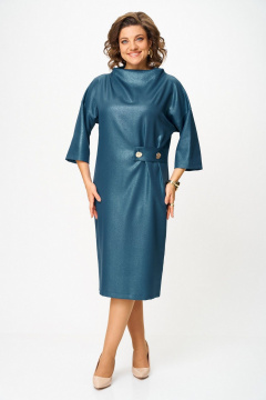 Платье Koketka i K 1519-1 бирюзовый - фото 1