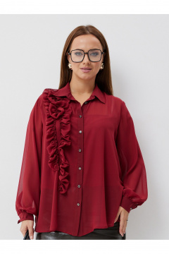Блуза Condra 16300 бордовый - фото 1