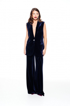 Жилет ELLETTO 3921 синий - фото 2