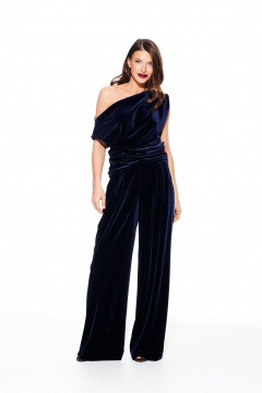 Блуза ELLETTO LIFE 3923 синий - фото 2