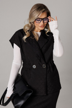 Жилет, юбка Anastasia 1305 черный - фото 5