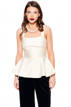 Блуза ELLETTO LIFE 3941 сливочный - фото 1