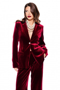 Брюки, жакет ELLETTO 5322 вишня - фото 5