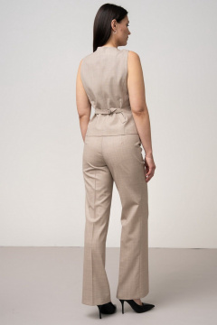 Жилет FASHION CENTRE Шр-4115 песочный - фото 5