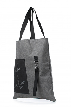 Сумка Galanteya 19821.25с2542к45 серый/черный - фото 1