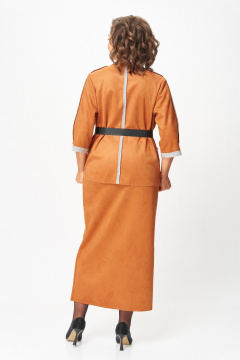 Жакет, юбка Michel chic 1388/1 рыжий - фото 4