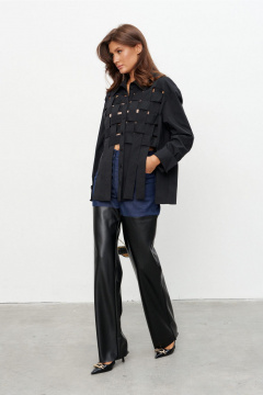 Брюки KaVaRi 3014.2 темно-синий_черный - фото 5